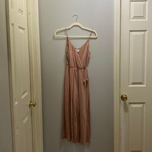 Sienna Sky jumpsuit wide leg size small like new